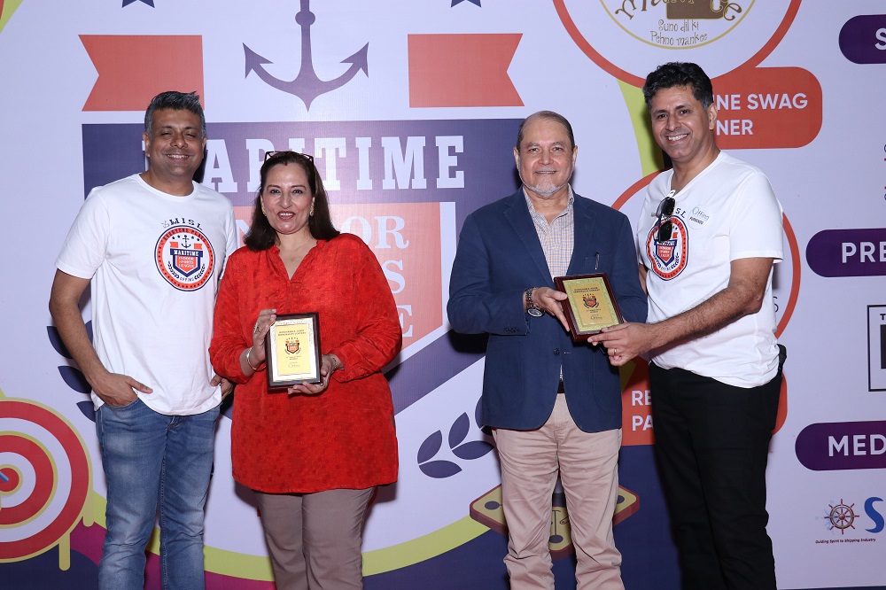 Judges of the Maritime Personality of the Year - Mrs Renuka Nayar & Capt . Kamal Chadda